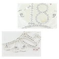 thumbnail image 6 of Xinyolin 16/18/21/30/40/50/60/80 Birthday Party Tiara Crown Headband Hair Loop Decoration, 6 of 6