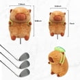 thumbnail image 2 of Funda para cabeza de palo de golf, doble pan, capibara, 460 cc, 2 of 5