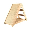 thumbnail image 3 of Rascador vertical de madera para gatos, de sisal, para que descansen los gatitos. S, 3 of 9