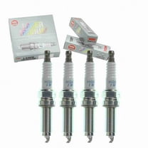 4 pc NGK 95710 Laser Iridium Spark Plugs for 12290-R41-L01 12290R41L010M1 3483 DXU22HCR-D11S Ignition Wire Secondary Fits select: 2012-2015 HONDA CIVIC, 2008-2012 HONDA ACCORD