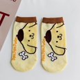 thumbnail image 1 of Calcetines de Hello Kitty para mujer, de la serie Sanrio, My Melody, Kuromi, Pom, Purin, de dibujos animados, de algodón, de alta calidad, 2023, 1 of 4