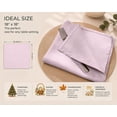 thumbnail image 6 of Ruvanti Cloth Napkins Set of 12, 18x18 Reusable Napkins Cloth Washable, Soft & Durable  Dinning Table Napkins, Polycotton Chambray Dinner Napkins for Parties, Christmas, Thanksgiving, Weddings - Pink, 6 of 8
