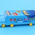 thumbnail image 3 of Estuche para lápices Bling Bling Dibujos animados con forma de tren Azul Super Flying Man, 3 of 3