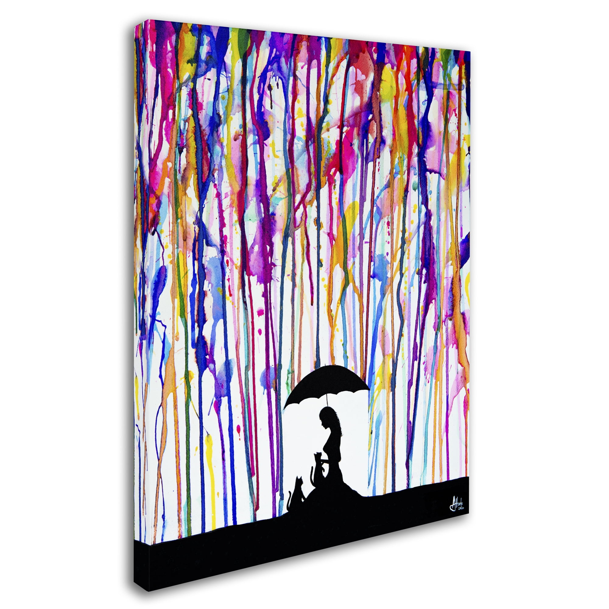 Trademark Fine Art 'Cat's Cradle' Canvas Art by Marc Allante