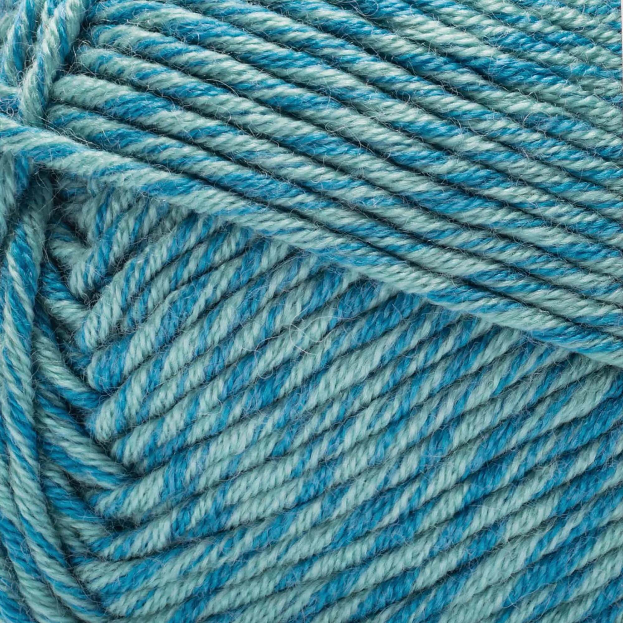 Caron® Simply Me Montage™ #5 Bulky Blend Yarn, Sapphire 5oz/140g 172 Yards (3 Pack)