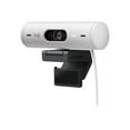 thumbnail image 1 of Logitech Brio 505 Full HD Webcam with Auto Light Correction & Dual Noise Reduction Mics, 1920 x 1080, White, 1 of 11