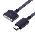 thumbnail image 2 of y 140W USB-C to Magnetic 3 Cable (Blue, 2m), 2 of 5
