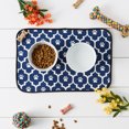thumbnail image 4 of Bone Dry Lattice Paw Print Microfiber Print Pet Mat, 4 of 5