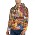 thumbnail image 4 of Winnie The Pooh Trendy Cartoon Men'S Fleece Hooded Hoodie, hoodies for women men with pockets,Fall Fashion 2025 Pullover Sweaters Winter Clothes, 4 of 9