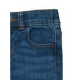 thumbnail image 3 of Wonder Nation Toddler Boys Straight Leg Jeans with Roll Cuffs, Sizes 12M-5T, 3 of 3