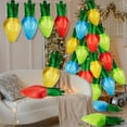 thumbnail image 6 of 60 Pcs Christmas Balloons - Xmas Light Bulb Foil Balloons in Red, Blue, Gold, Green for Christmas Party Decorations, 6 of 6