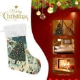 thumbnail image 4 of Christmas People Houses Christmas Stockings Xmas Stocking for Family Holiday Season Party Decorations, 4 of 8