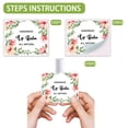 25sheets Rectangle Self-Adhesive Plastic Lipstick Tag Stickers ...