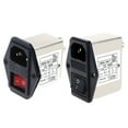 thumbnail image 5 of 1x 6A CW2B-T CW2C-T IEC Socket type power filter with light safety switch, 5 of 5