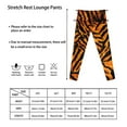 thumbnail image 6 of COEQINE Tiger Print Girls' Yoga Leggings Pants Full Length Athletic Trousers High Waist Tummy Control, for 10-11 Years Kids Girls, 6 of 7