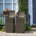 thumbnail image 5 of Homall Homes 2 PCS 36 Gallon Trash Can Plastic Kitchen Trash Can, 5 of 7