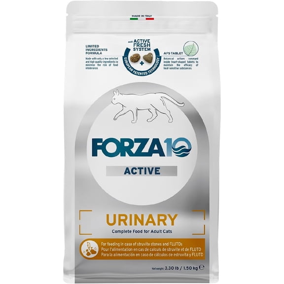 Forza10 Active Urinary Dry Cat Food- 3.3 lb bag