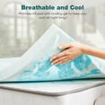 thumbnail image 3 of Cooling Gel Memory Foam Mattress Topper - Soft, Breathable Bed Pad for Sleeper Sofa, RV, Camper - CertiPUR-US Certified, 3 of 8