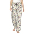 thumbnail image 2 of Goofa Cute Cow Printed Soft Pajama Pants for Women, Wide Leg Comfy Casual Lounge Yoga Pants-Large, 2 of 9
