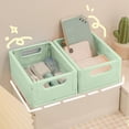 thumbnail image 1 of 2PCS Desktop Folding Storage Book Snacks Toy Storage Dormitory Makeup Storage Crafts for Kids Ages 4-8 Bulk, 1 of 4