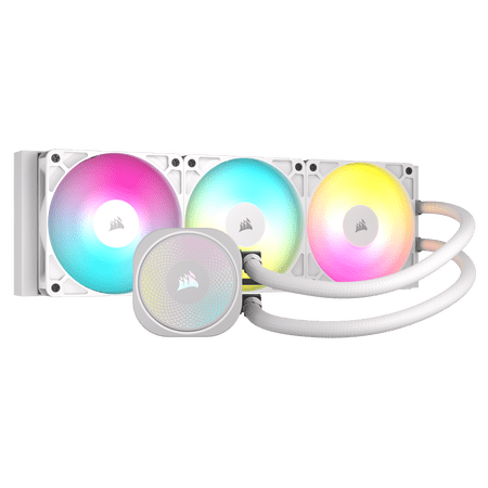 CORSAIR｜コルセア 水冷一体型CPUクーラー NAUTILUS 360 RS ARGB -White-(ホワイト) CW-9060095-WW 返品種別B