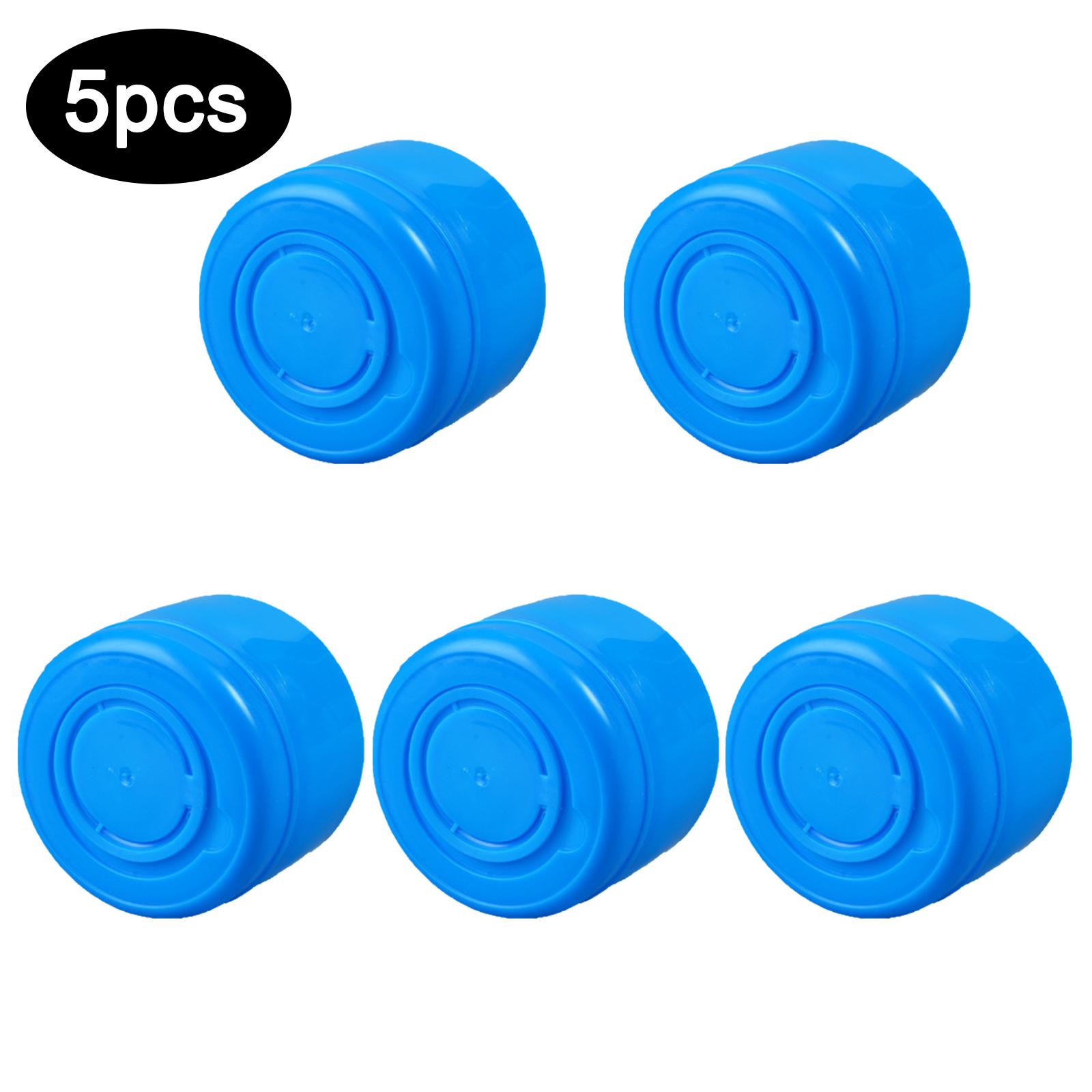 5Pcs Reusable NonSpill Water Bottles Caps 55mm 35 Jug Gallon Lids O0U9