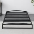 thumbnail image 5 of FOLDLIFE Low Bed Frame Twin,6 Inch Metal Platform Twin Bed Frame,Low Profile Bed Frame Twin with Sturdy Steel Slats Support,Mattress Foundation,No Box Spring Needed,Easy Assembly,Black, 5 of 7