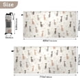 thumbnail image 4 of GZHJMY Cute Cartoon Cat Silhouette Beach Towel Quick Dry Absorbent Bath Towels Sandproof Lightweight Towel for Gym Yoga Sports Swimming - 31x71in Bath Towels, 4 of 7