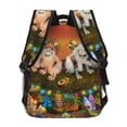thumbnail image 3 of Breeding My Singing Monsters Island Backpack Shoulders Laptop Daypack Student School Bag Satchel Bookbag Unisex Travel Bag Rucksack Knapsack, 3 of 6