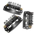thumbnail image 3 of 160Pcs U-Shaped Clamp for Hair Extensions Wig Clips DIY Comb Black Frame, 3 of 3