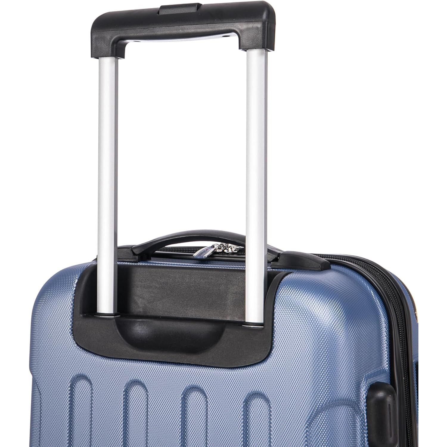 Rockland London Hardside Spinner Wheel Luggage, Carry-On 20-Inch and Tote 14-Inch, Blue