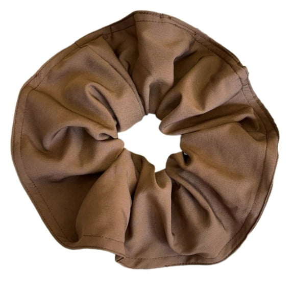 RUISINERY Maillard Hair Scrunchies Thick Ruffle Oversized Hair Scrunchy Elegant Hair Rope Scrunchy Women Ponytail Holder