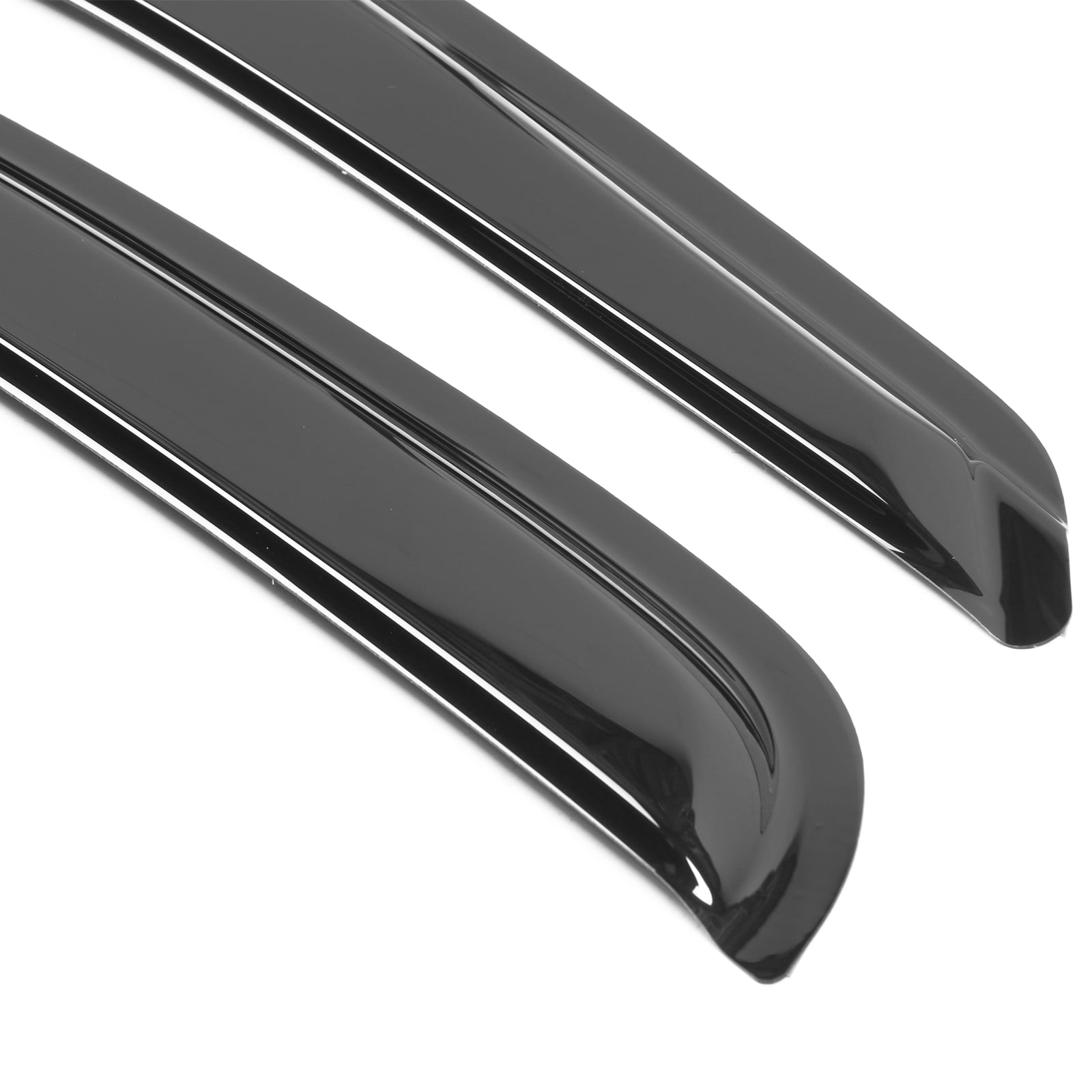 Ikon Motorsports Compatible with 95-04 Toyota Tacoma Standard Cab Window Vent Visor Deflector Rain Guard 2Pc Set Outside Mount  1995 1996 1997 1998 1999 2000 2001 2002 2003 2004