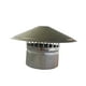 thumbnail image 4 of Tapa de ventilación de techo, tapa de chimenea, cubierta de chimenea, cubierta de lluvia para madera Diámetro de salida 110 mm, 4 of 9