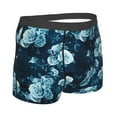 thumbnail image 2 of KLL Ink Rose Men's Cotton Boxer Briefs Underwear-X-Large, 2 of 8
