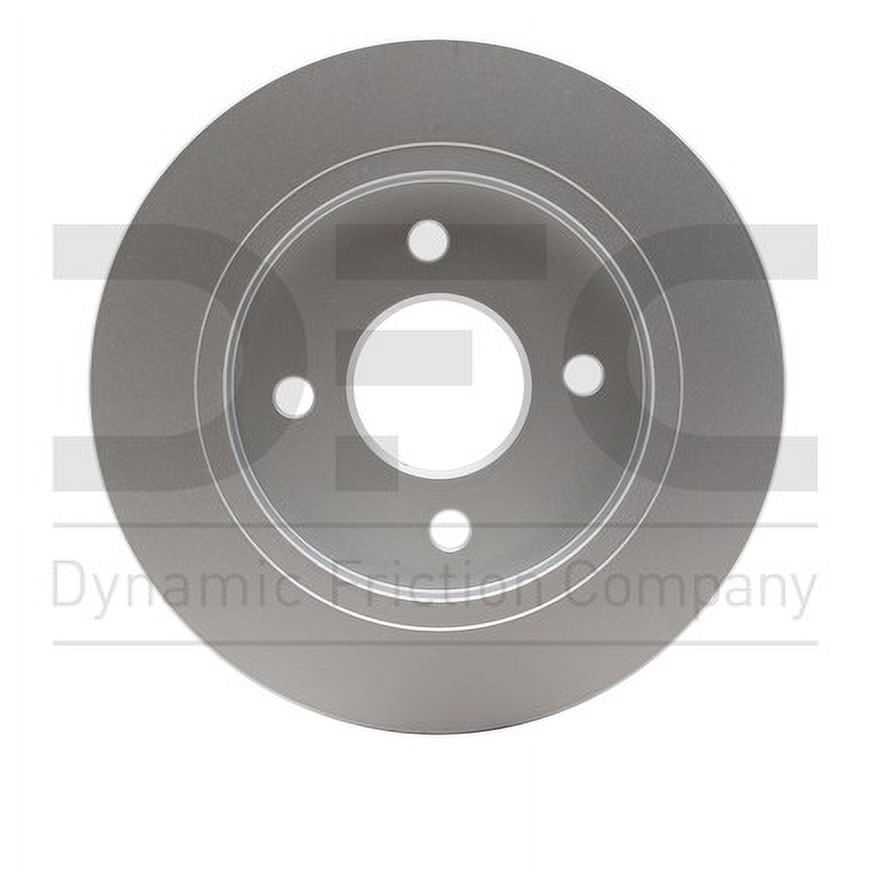 Rear Dynamic Friction Company GEOSPEC Coated Brake Rotor 604-54049 (1) For 2001-2007 Ford Focus, 2014-2019 Ford Fiesta