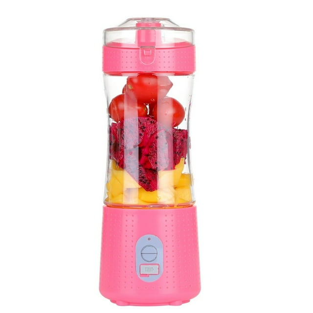 Licuadora portátil de mano, exprimidor personal eléctrico pequeño, licuadora de jugo de viaje