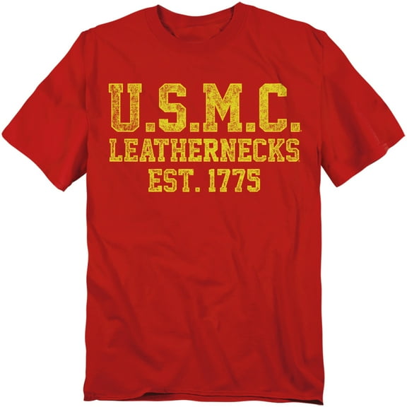 Us Marine Corps T-Shirt Leathernecks Unisex Graphic Tee For Men & Women