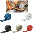 thumbnail image 4 of Dosaele Exhaust Wrape Motorcycle Insulation Cotton Packaging Roll Heat Resistant Tape Red, 4 of 5