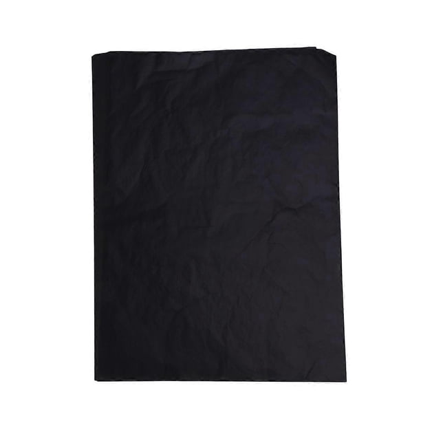 100pcs Transfer Paper Tracing Paper Graphite Carbon Paper Painting Carbon Coated Paper (Black)
