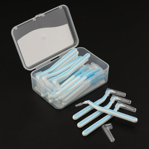 Cepillo Interdental 22 Unidades Para Salud Bucal, Boca Y Encías Entre Las , Previene Enfermedad Period Azul 1.0mm Salvador Cepillo de limpieza de dientes