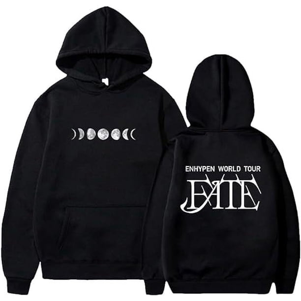 Kpop Enhypen Merch En World Tour Fashion Hoodie Long Sleeve