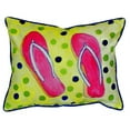 thumbnail image 2 of Betsy Drake ZP404 Flip Flops Throw Pillow- 20 x 24 in., 2 of 4