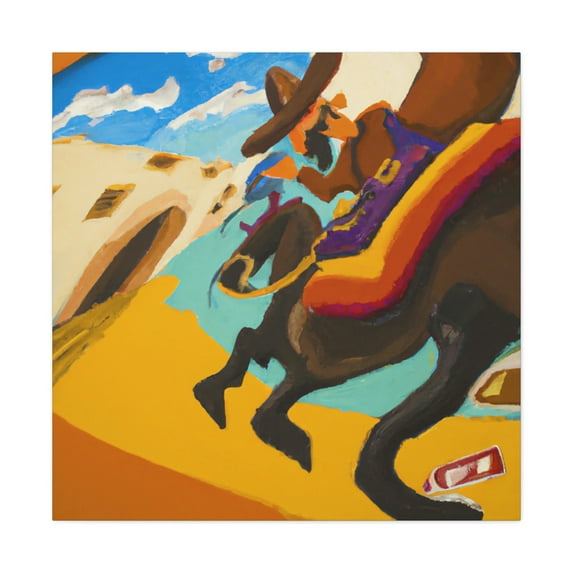 Rodeo Cowboy Adventure - Canvas