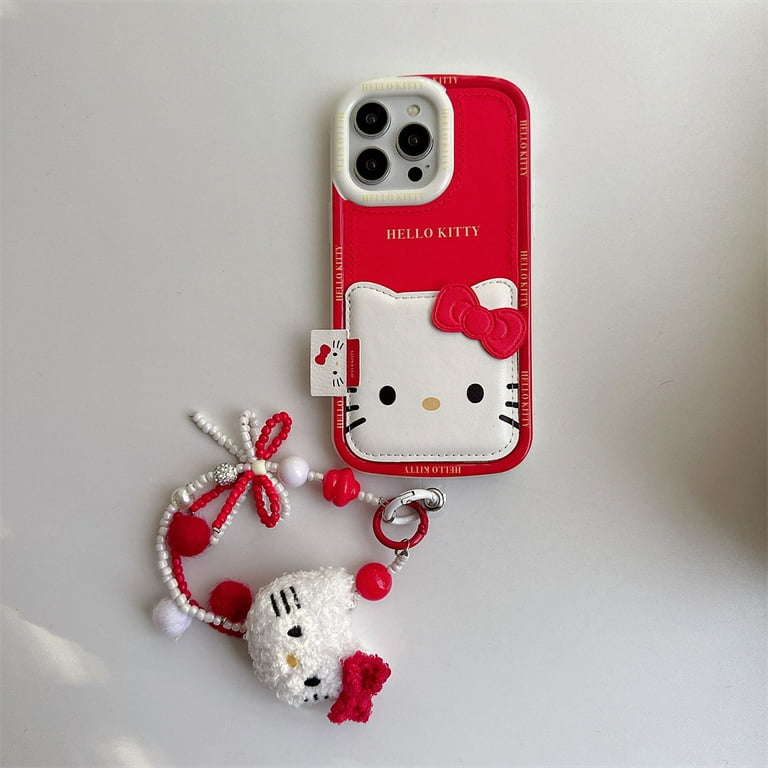 Sanrio Red Hello Kitty Phone Case For IPhone 15 14 13 12 11 Pro