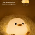 thumbnail image 5 of Vacemry Under $5 Ducks Night Light, LED Luminous Silicone Bedside Lamp, Rechargeable Reading Light with Timer Function, Cute Desk Decor for Bedroom, 5 of 9
