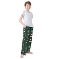 thumbnail image 3 of FORMRS Boys Pajama Pants with Pockets Size 6-8Y Kids Lounge Sleep Bottoms, Christmas Santa Hats, 3 of 8