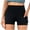 Black, variant on BLVB Womens Gym Shorts with Pockets Stretch Butt Lifting Yoga Biker Shorts for Running Workout Sports