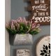 thumbnail image 5 of Ramo de lavanda artificial oso de fresa 4 piezas rosa, 5 of 5