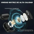 thumbnail image 3 of Ipx5 Waterproof Bluetooth Earbuds, True Powerful Bluetooth 5.4 Open Ear Earbuds, Ipx5 Waterproof, Intelligent Touch Screen Open Earphones, Non Ear Headphones (Black*2pcs), 3 of 8
